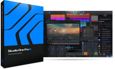 PreSonus Studio One Pro 7 Upgrade — DAW Recording Software — Perpetual License Upgrade