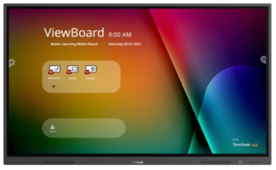 ViewSonic IFP8632: ViewBoard 32serie touchscreen 86'' UHD, Android 9, 350 nits, 2 x 10W