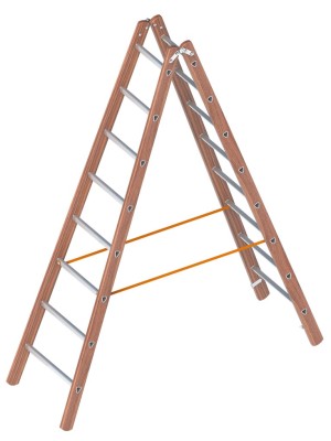 LA DUBBELE BOUWLADDER 8 SP.