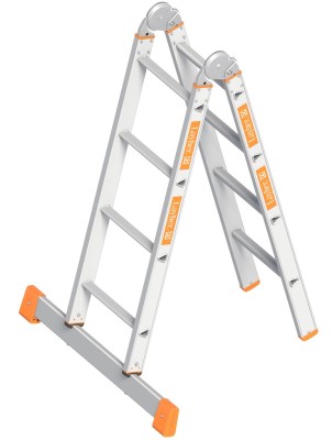 LA TOPIC-ALU KLAPLADDER 2X4 SP.