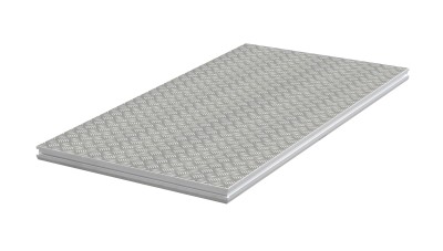 2m x 1m Aluminum Finish Stage Panel - single pack