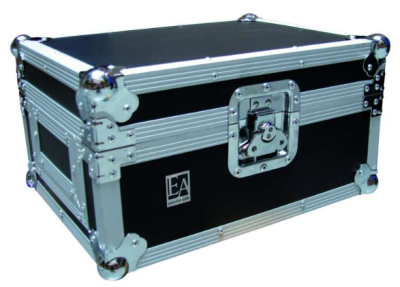 flight case pour platine cd 12" et 13" / flight case for 12"" and 13" cd tables dim. l x h x p (w x h x d) : 390 x 210 x 518 mm poids (weight) : 6,5 kg