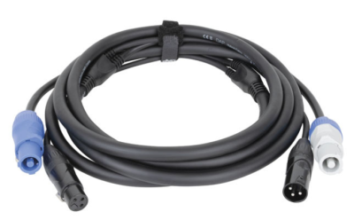 DAP FP20 Hybrid Cable - Power Pro & 3-pin XLR - DMX / Power 3M