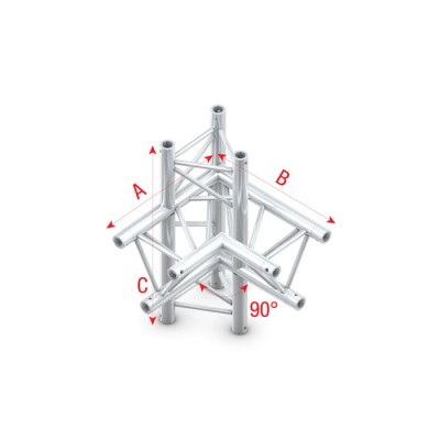 Milos Pro-30 Triangle G Truss - 3-way horizontal - 50 cm