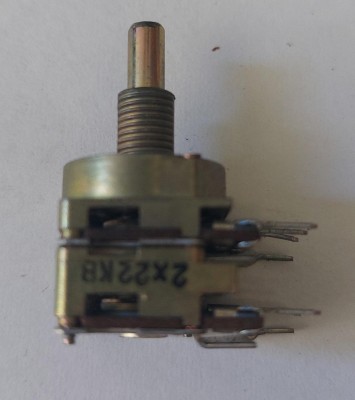 RC08016 potentiometer 2x22 KB