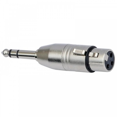 Adapter XLR 3pin female/ST.JACK 6,3mm