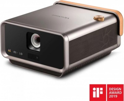 Home theatre LED projector 4K (3840x2160) 2400 led lumen, shortthrow, 2x8W Harman Kardon cube speaker