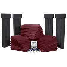 Auralex Pro Plus Roominator Kit 36-Wedge Panels, Burgundy