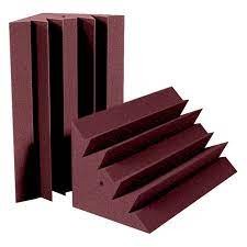 Auralex MetroLENRD Bass Trap, 4-Pack 2-30x30x60cm, Burgundy