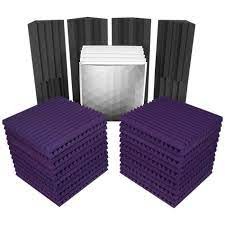 Auralex Deluxe Plus Roominator Kit, 24-2'x2'x2, Purple