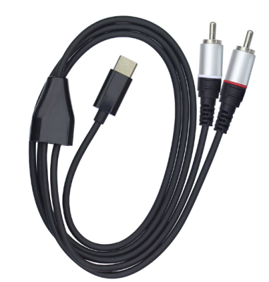 Usb-c to RCA - geschikt voor tablets - telefoon met usb-c connector