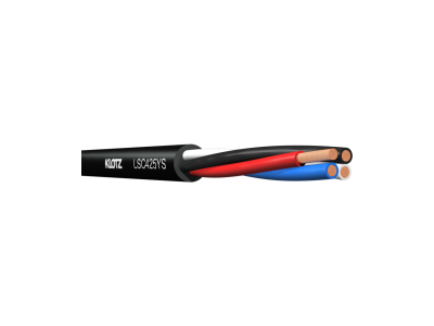 50m 4x2.5 mmý Multicore - LSM MOBIL - Speaker Cable, PVC black -  -  per bundle