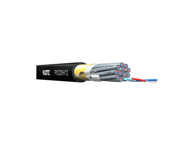 PolyFIX  4x2x0.22mmý AWG24/7 - POLYFIX - XLPE, Pair+Overall Foil Shield - FRNC b