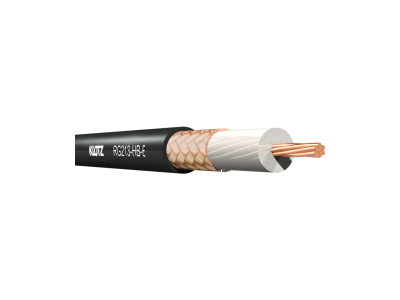 RG-CABLE 50 ohm  - RG213/U - VIDEOKABEL - FRNC black - EN 50575 Class Eca -  per