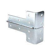 L-shaped Hinge Steel Galvanized 5 mm Inside Radius