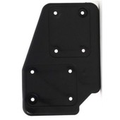 Castor Plate polyamide black left