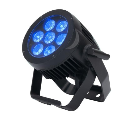 American dj 7P HEX IP - 7 x 12-Watt RGBAW + UV LEDs