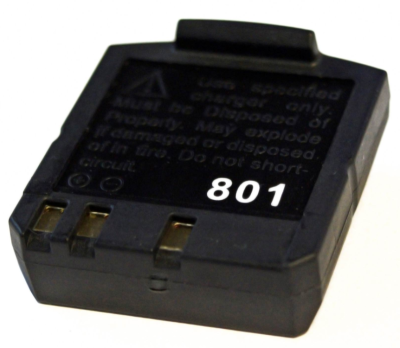 Battery for RF Underchin Receiver