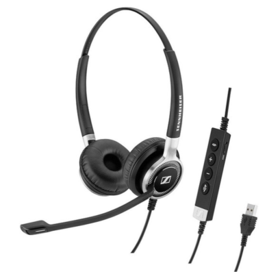 SC 660 USB CTRL - Wired binaural headset with USB connectivity and in-line call