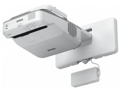 Epson EB-695WI: WXGA - 3500 AL - Contr: 14.000:1 - Ultra Short Throw: 0,28 - 0,37, White