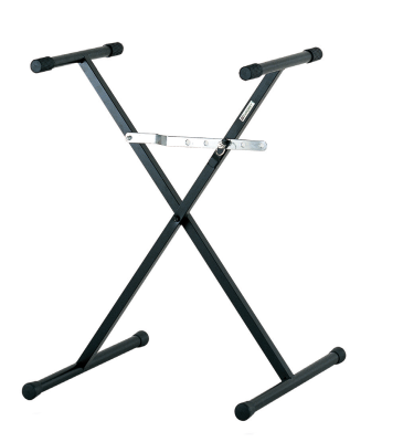 ?X? keyboard stand, single-brace, RAL9005