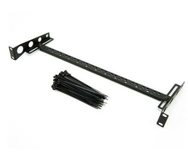 Penn R1320/1UK - 1HE kabelbevestiging, - zwart - prijs per 1 stuk - 1U cable attachment, - black - price per piece