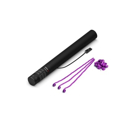 Electric Cannon - 50 cm - Streamers - Purple - piece