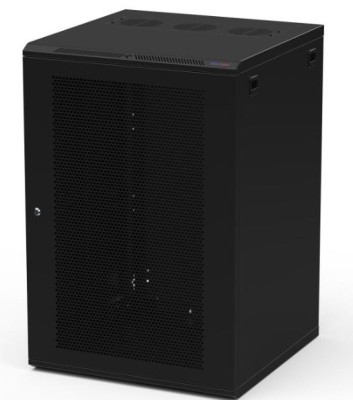 Penn R6618V-M6 - 18HE 19" rack, 600mm diep, - zwart - prijs per 1 stuk - 18HE 19" rack, 600mm deep, - black - price per piece