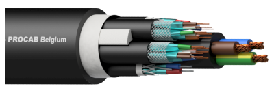 2 x Balanced signal / DMX-AES, 2 x CAT7 S/FTP & 3G2.5 Power cable 300 meter