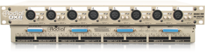 8ch 19” rack mount splitter Radial transformers