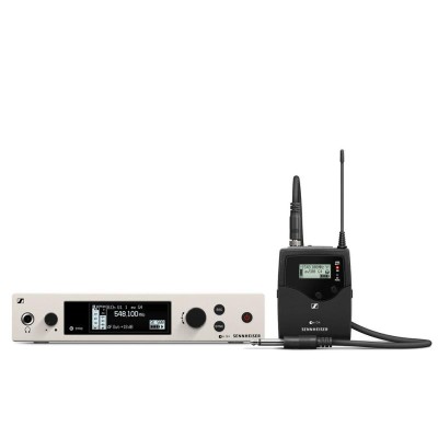 Wireless instrument set. Includes (1) SK 500 G4 bodypack, (1) CI1 1/4" input cab