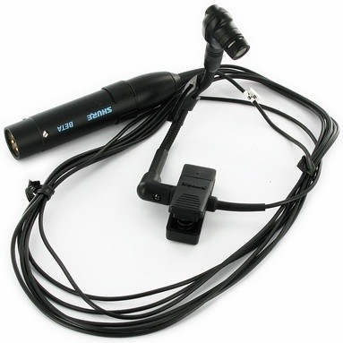 Shure Beta98h/c - Condenser cardioid instrument mic, gooseneck and clamp